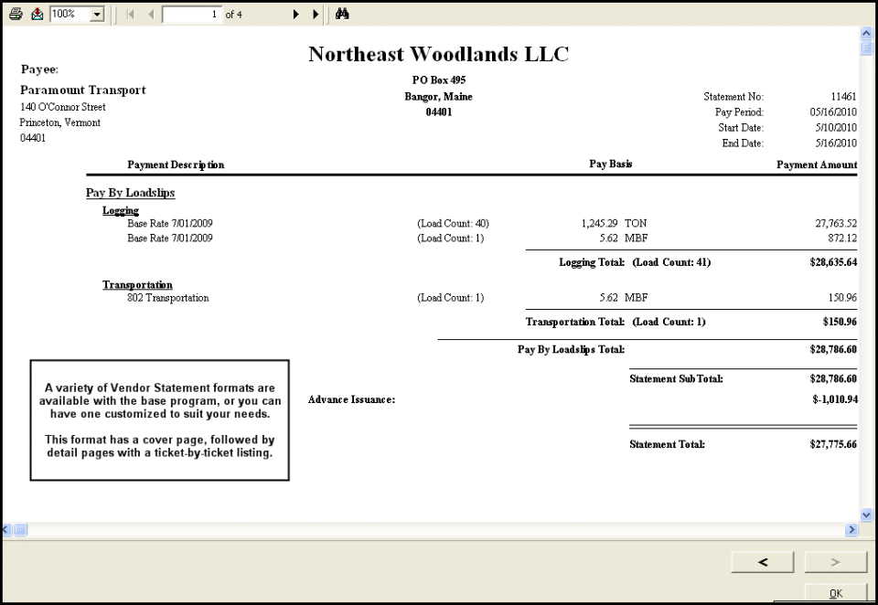 screenshot of Logger's Edge